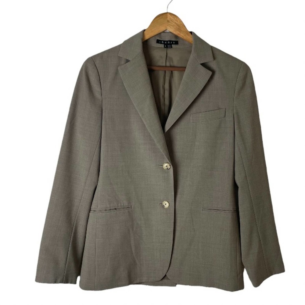 Theory Nichelle Two Button FORMAL/CAREER Blazer 8
